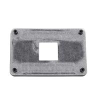 🔧 high-quality gennel metal am4 cpu heatsink backplate bracket: sturdy radiator base holder for seamless mounting logo