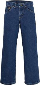 img 3 attached to Boys' Clothing: Wrangler Casual Heavy Denim Stone Apparel