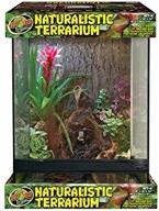 explore the zoo med nt1 naturalistic terrarium: a home for your reptile logo