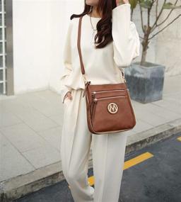 img 3 attached to 👜 Коллекция Mia – Сумка через плечо Luciana: стильная женская сумка и кошелек для плечевых сумок