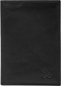 img 4 attached to 🔒 Secure and Stylish: Travelon Blocking Passport Holder in Classic Black - Essential Travel Accessory