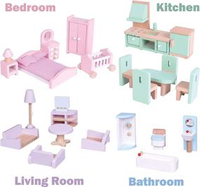 img 3 attached to 🏡 Enhance Your Dollhouse with Exquisite Beverly Hills Dollhouse Furniture Dolls