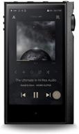 astell&kern kann alpha portable hi-res audio player, onyx black logo