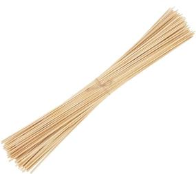 img 3 attached to BambooMN Premium 30 Inch Bamboo Sticks: 300 Pieces for Safe Outdoor Party and Camping with S'mores Roasting Skewers