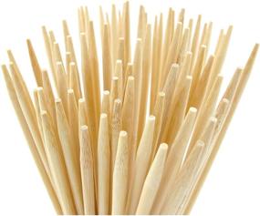 img 2 attached to BambooMN Premium 30 Inch Bamboo Sticks: 300 Pieces for Safe Outdoor Party and Camping with S'mores Roasting Skewers