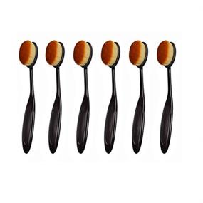 img 4 attached to Premium 6 Pack Ink Blending Brush Set – Ideal for Paper Crafting, Makeup Blending, and Background Creation