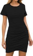 btfbm womens stretchy bodycon 104black women's clothing for dresses logo