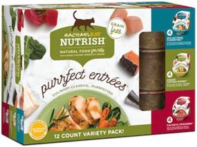 img 1 attached to 🐾 Delicious Variety Pack: Rachael Ray Nutrish Purrfect Entrees Grain Free Natural Wet Cat Food for Feline Foodies