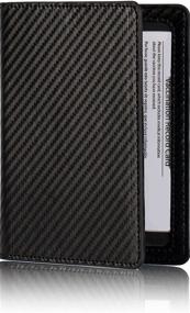 img 2 attached to 🛂 Protective Leather Passport Holder: Secure Your Vaccination Certificate during Travels