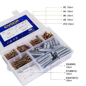 img 2 attached to 🔩 Efficient Plastic Drilling Organizer Kit for Assorted Drill Bits