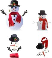 pally snowman decorating winter outdoor logo