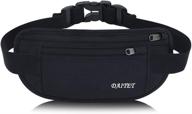 🏃 durable and waterproof daitet running belt waist pack: a functional fanny pack for men & women - perfect for travel, fitness, and phone storage logo