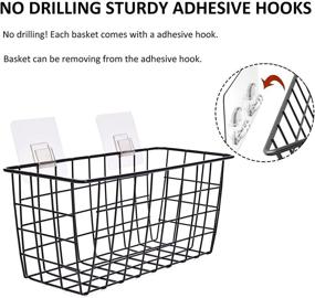 img 2 attached to Panghuhu88 Корзины для хранения висячий органайзер