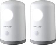 🔦 mr. beams mb750 2-pack wireless battery-operated led nightlight - motion-sensing & portable логотип