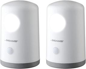 img 4 attached to 🔦 Mr. Beams MB750 2-Pack Wireless Battery-Operated LED Nightlight - Motion-Sensing & Portable