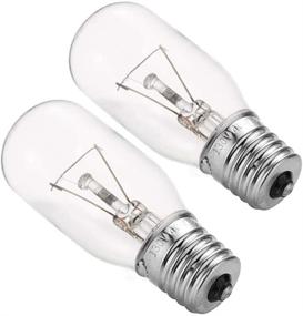 img 3 attached to 🔦 2-Pack GE WB36X10003-125V 40W Microwave Bulbs - Incandescent Lamp Replacement for General Electric, LG, Frigidaire, Kenmore Microwaves - Universal E17 Base Socket Applications