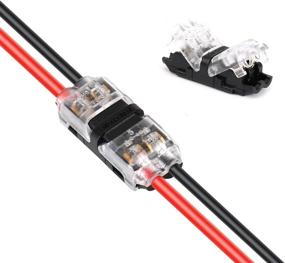 img 4 attached to 🔌 TYUMEN Low Voltage Wire Connectors - Toolless, Quick Splice Terminals for AWG 20-24 Wires