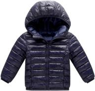 🧥 daimidy boys' lightweight hooded winter jacket – ideal outwear apparel for coats & jackets logo