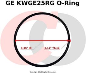 img 1 attached to 🔧 Высококачественное замещение Капитанского кольца KWGE25RG WS03X10038: Повысьте производительность своего изделия