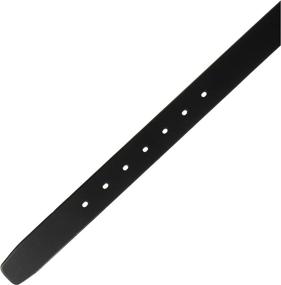 img 1 attached to Perry Ellis Tubular Dress Black Men's Accessories for Belts