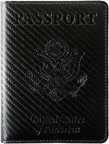 img 3 attached to 📔 Leather Vaccination Passport Holder by WLMLX