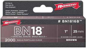 img 1 attached to Arrow Fastener BN1816B 18 Gauge 000 Pack