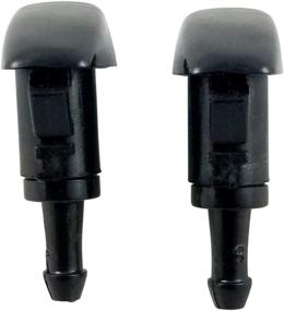 img 1 attached to Mean Mug Auto 3818-232314A (Pair) Front Windshield Washer Nozzles - Fits Chrysler, Dodge, Ram - Replaces OEM #: 4805742AB