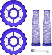 🔍 aryavos 2 pack hepa post-motor filters & 2 pre-motor filters replacement parts for dyson dc40, animal, multi floor - high-quality & value for money логотип