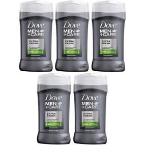 img 1 attached to Dove Men + Care Deodorant Stick, Extra Fresh (5 Pack) - Stay Refreshed All Day!