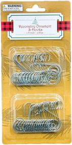 img 1 attached to Regent Christmas Ornament Hooks - 80 Count Decorative S Hooks, Silver (1.75 Inch) for Beautiful Holiday Displays