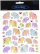 tattoo king multi colored stickers patterned elephants logo