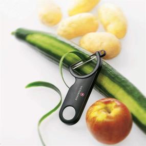 img 2 attached to Victorinox Black Composit Vegetable Peeler