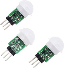 img 3 attached to 📡 5Pack DaFuRui AM312 PIR Motion Sensor Outdoor Mini Pyroelectric Infrared Human IR Sensor Module Body Manual Motion Sensor Detector Modules