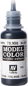 img 2 attached to Vallejo Black Model Color Paint