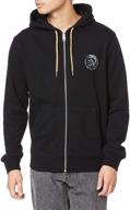 diesel mens brandon full hoodies logo