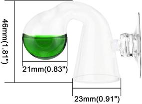 img 3 attached to 🌿 Senzeal CO2 Drop Checker: Precise Glass Aquarium Monitor and Indicator for Optimal Plant Growth in Fish Tank