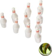 miniature bowling games 12 ct logo