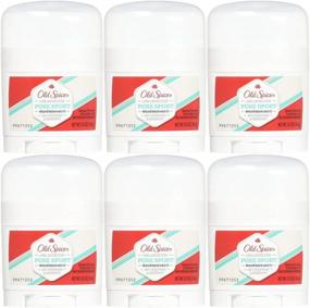 img 2 attached to 🧴 Old Spice High Endurance Antiperspirant Deodorant, Pure Sport, Mini Travel Size 0.5 Ounce (Pack of 6)