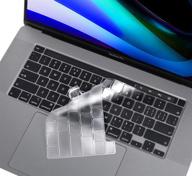 🖥️ 2020 newest macbook pro 13 inch clear keyboard cover - ultra thin model a2338 a2289 a2251 & 2020 2019 macbook pro 16 inch model a2141 with touch bar & touch id - keyboard skin protector cover logo