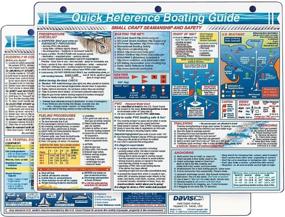img 1 attached to Essential Boating Guide Quick Reference Card by Davis Instruments: Your Go-To Resource for Smooth Sailing