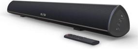 img 4 attached to Enhance Your Home Theater Experience with the BESTISAN 100 Watt 40 Inch TV Sound Bar - Wired and Wireless Soundbar Speaker with Bluetooth 5.0, Dsp Audio, and Wall Mountable Design