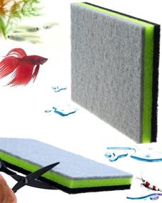 img 4 attached to 🐠 CorisRX Lifestyle Aquarium Filter Media Pad – Enhancing Your Aquarium's Water Quality with Premium Sponge Foam