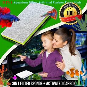 img 3 attached to 🐠 CorisRX Lifestyle Aquarium Filter Media Pad – Enhancing Your Aquarium's Water Quality with Premium Sponge Foam