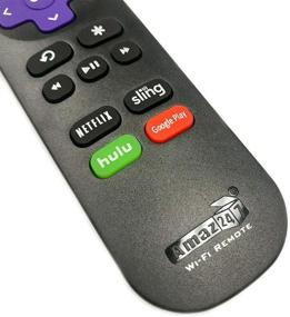 img 2 attached to 📱 Amaz247 Wi-Fi Remote: The Ultimate Companion for Roku Streaming Stick, Roku 3, Roku 2, Roku Ultra, Premiere, and Express Models