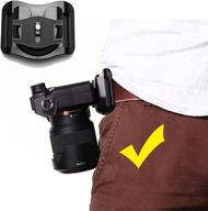 camera holste: convenient slr dsl camera belt mount & sling clip holster logo