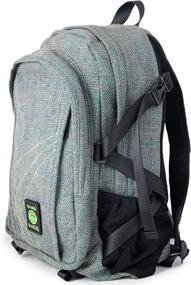 img 3 attached to Hemp Backpack Knapsack: Unveiling Secretive Casual Daypacks