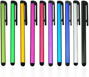 img 2 attached to 🖊️ 10-Pack Universal Stylus for Mobiles and Tablets