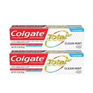 colgate total clean mint toothpaste 2-pack, 3.3 oz each - get refreshingly clean teeth! logo