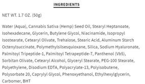 img 1 attached to Hydration Hemp Derived Cannabis Hydrating Condition