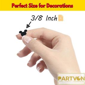 img 2 attached to Mickey Mouse Theme Confetti: Perfect Baby Shower Party Decoration - 2000PCS